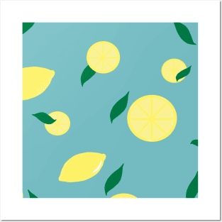 Lemon Party - Blue Posters and Art